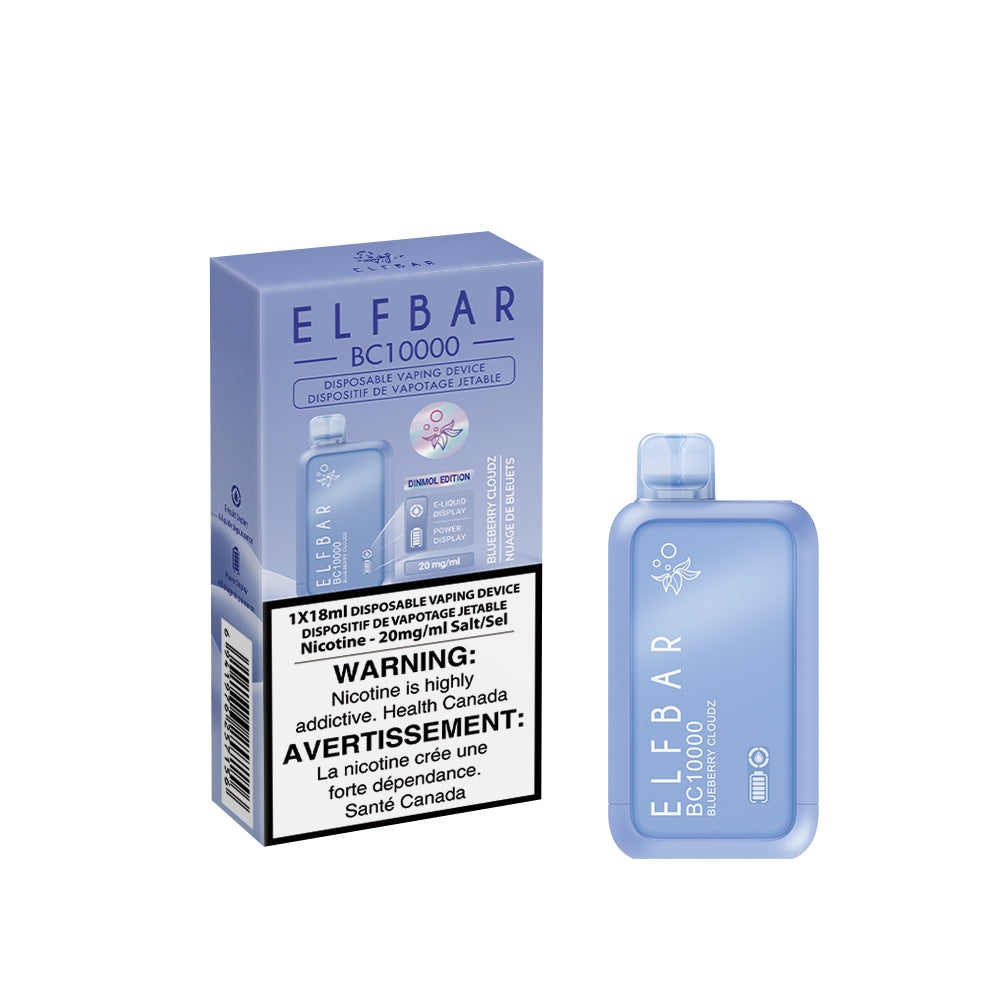 Elf Bar BC10000 Disposable Vape - Blueberry Cloudz (18mL)