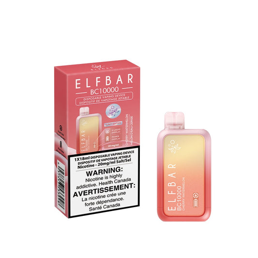 Elf Bar BC10000 Disposable Vape - Cherry Watermelon (18mL)