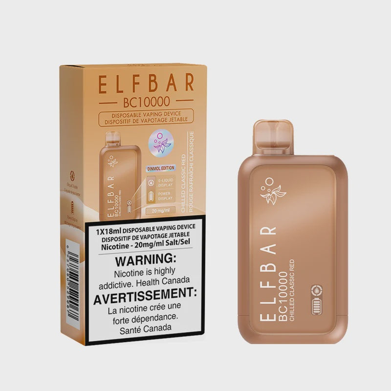 Elf Bar BC10000 Disposable Vape - Chilled Classic Red (18mL)