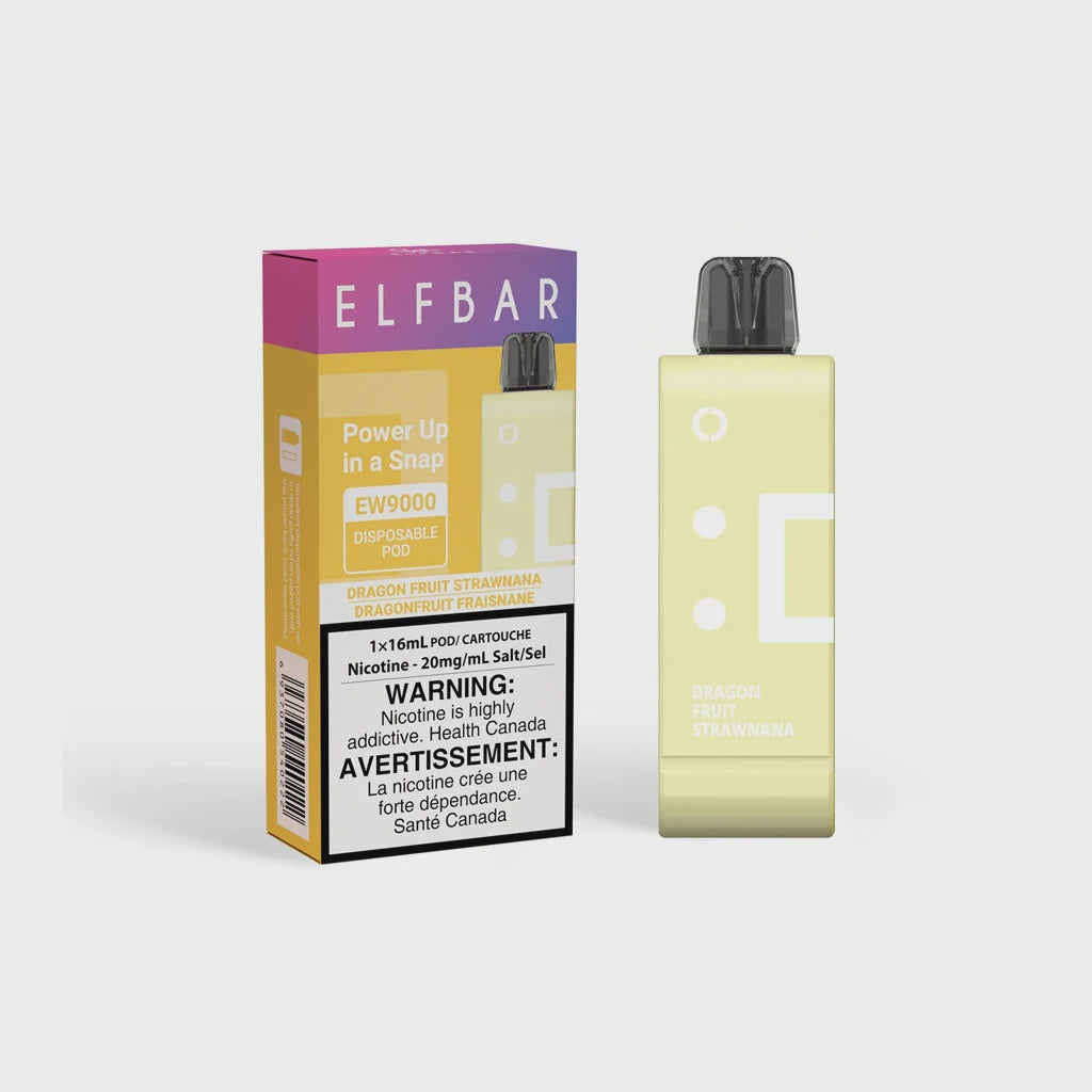 ElfBar EW9000 Disposable Pod Dragon Fruit Strawnana 16mL 20mg