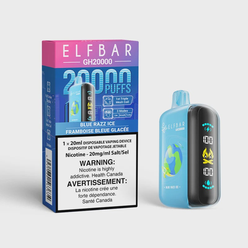 Elf Bar GH20000 Disposable Vape - Blue Razz Ice (20mL)
