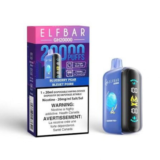Elf Bar GH20000 Disposable Vape - Blueberry Pear (20mL)