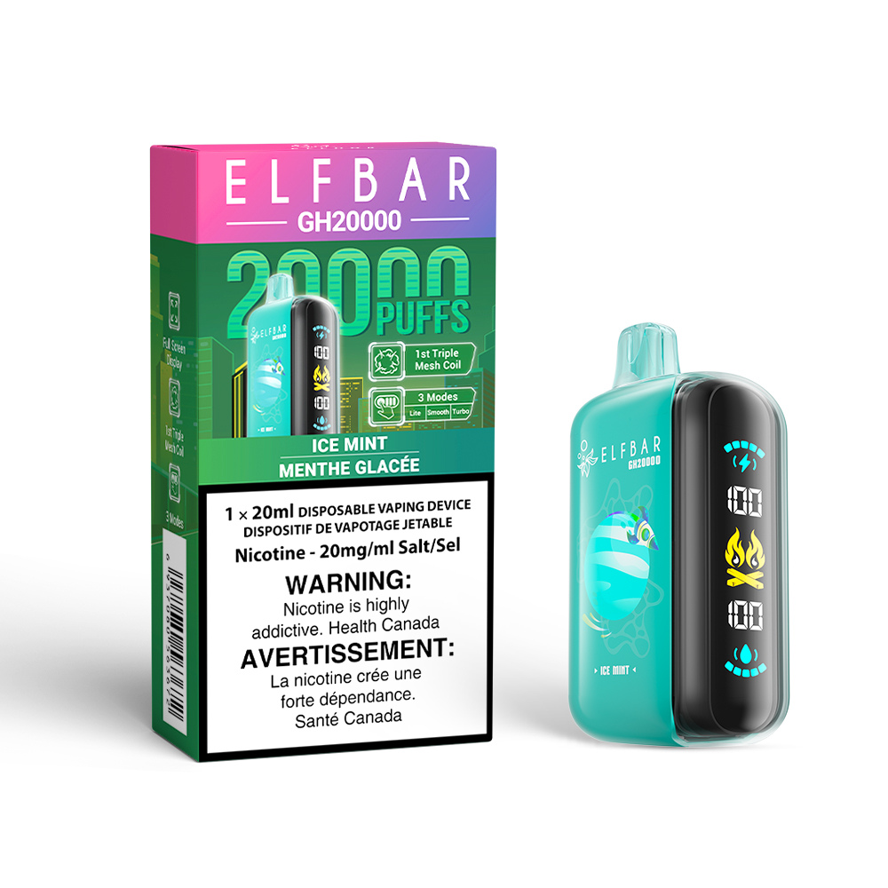 Elf Bar GH20000 Disposable Vape - Ice Mint (20mL)