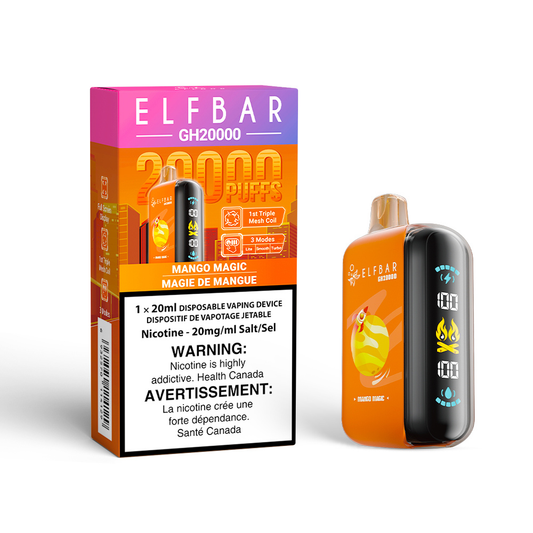 Elf Bar GH20000 Disposable Vape - Mango Magic (20mL)