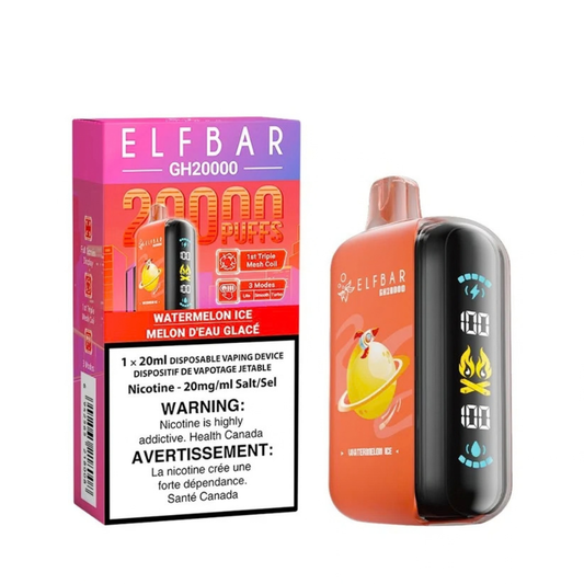 Elf Bar GH20000 Disposable Vape - Watermelon Ice (20mL)