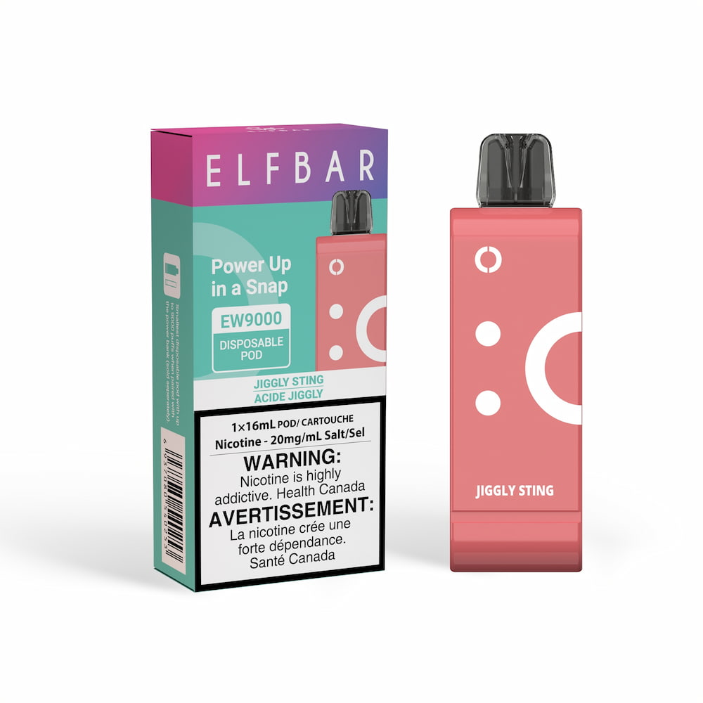 ElfBar EW9000 Disposable Pod Jiggly Sting 16mL 20mg