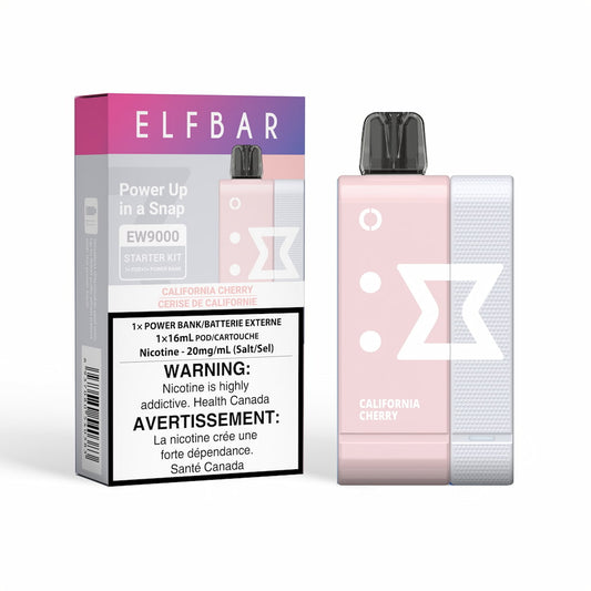 ElfBar EW9000 Disposable California Cherry 16mL 20mg