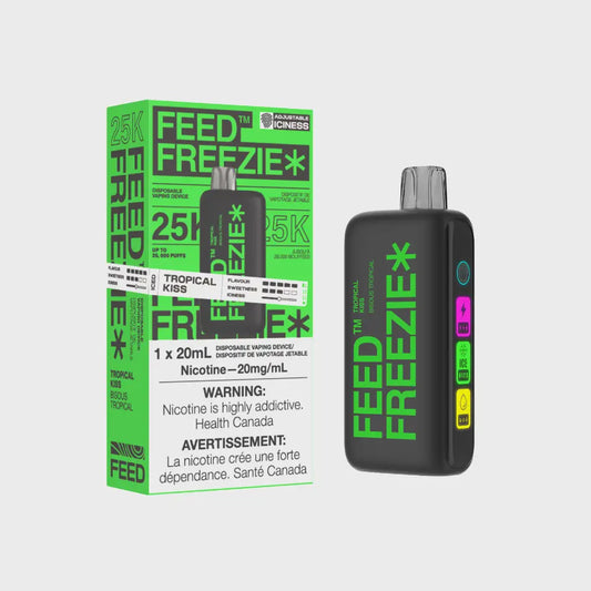 Feed Freezie Disposable Tropical Kiss 20mL 20 mg Upto 25000 Puffs