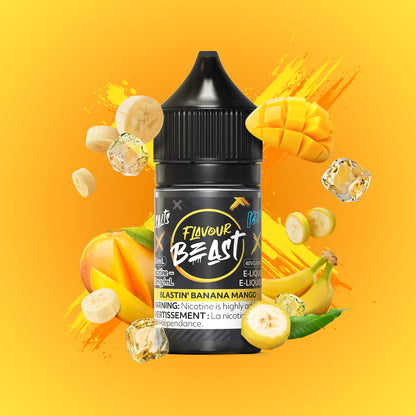 Flavour Beast Salts Blastin' Banana Mango Iced 30mL 10mg