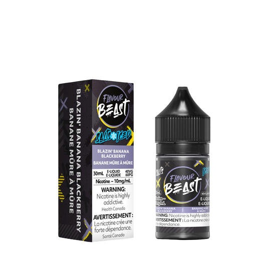 Flavour Beast Salts Blazin' Banana Blackberry Iced 30 mL 10 mg