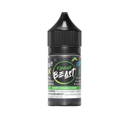 Flavour Beast Salts Dope Double Kiwi Iced 30mL 10mg