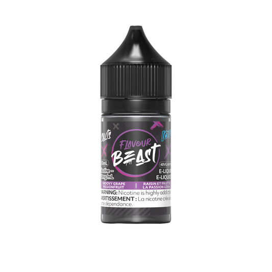 Flavour Beast Iced Salts Groovy Grape Passionfruit 30mL 10mg