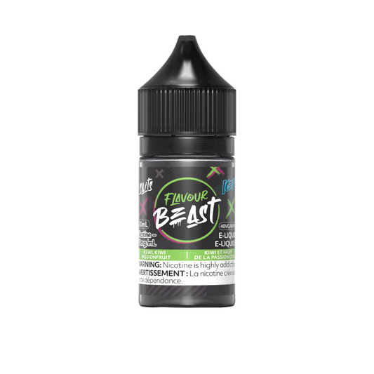 Flavour Beast Salts Iced Kewl Kiwi Passionfruit Iced 30mL 10mg