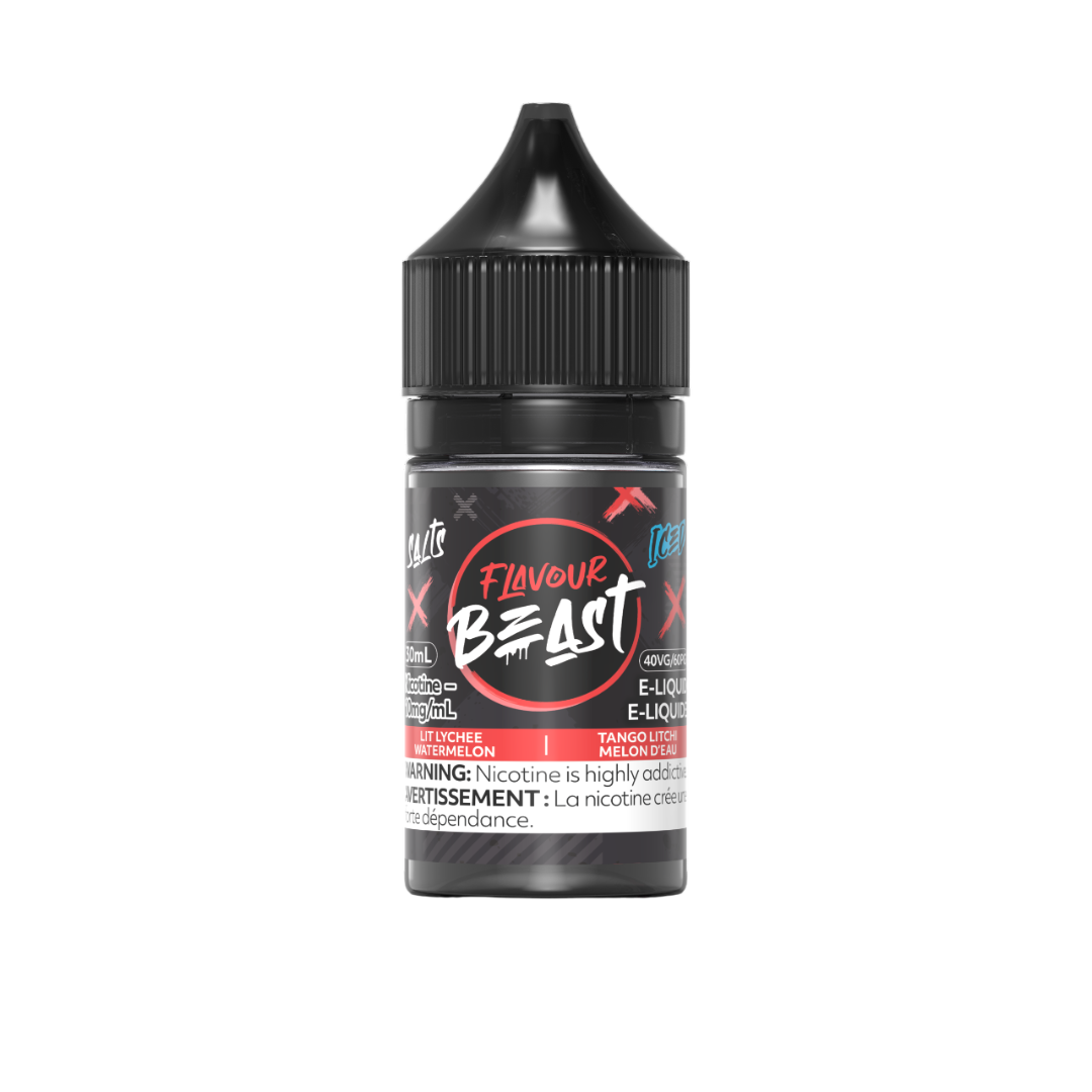 Flavour Beast Salts Lit Lychee Watermelon Iced 30 mL 10 mg