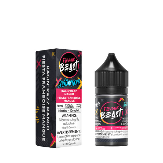 Flavour Beast Salts Iced Ragin Razz Mango 30mL 10mg