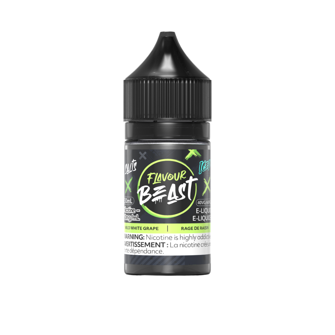 Flavour Beast Salts Iced Wild White Grape 30mL 10mg