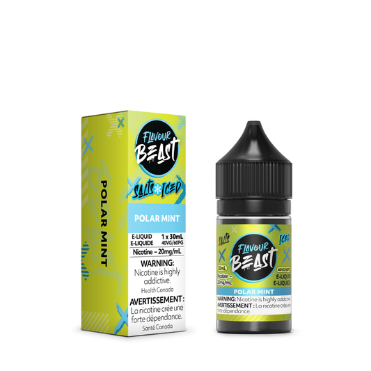 Flavour Beast ICE Salt Nic Vape Juice - Polar Mint (30ml)
