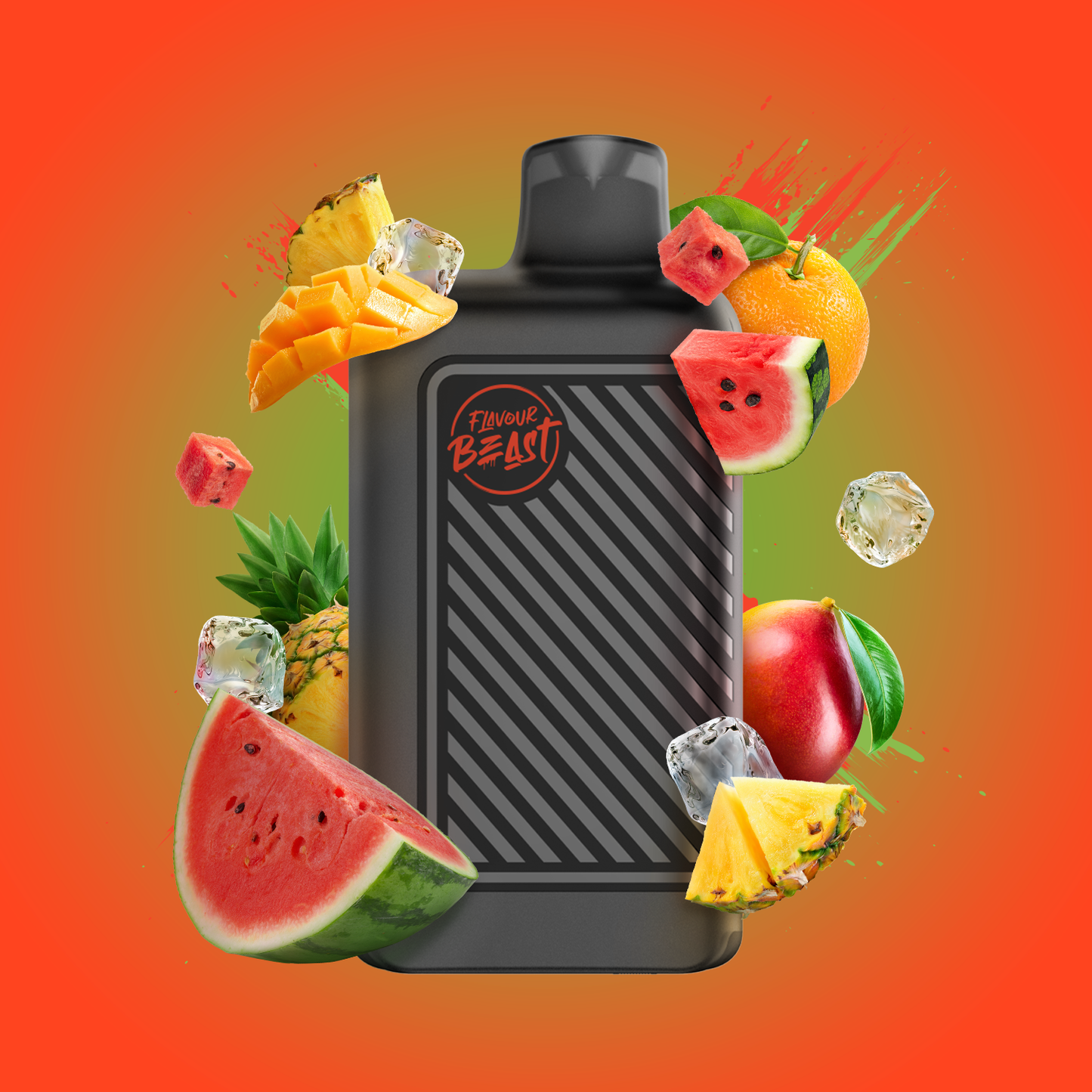 Flavour Beast Beast Mode Woke Watermelon Tropica 16mL 8000 Puffs 20mg