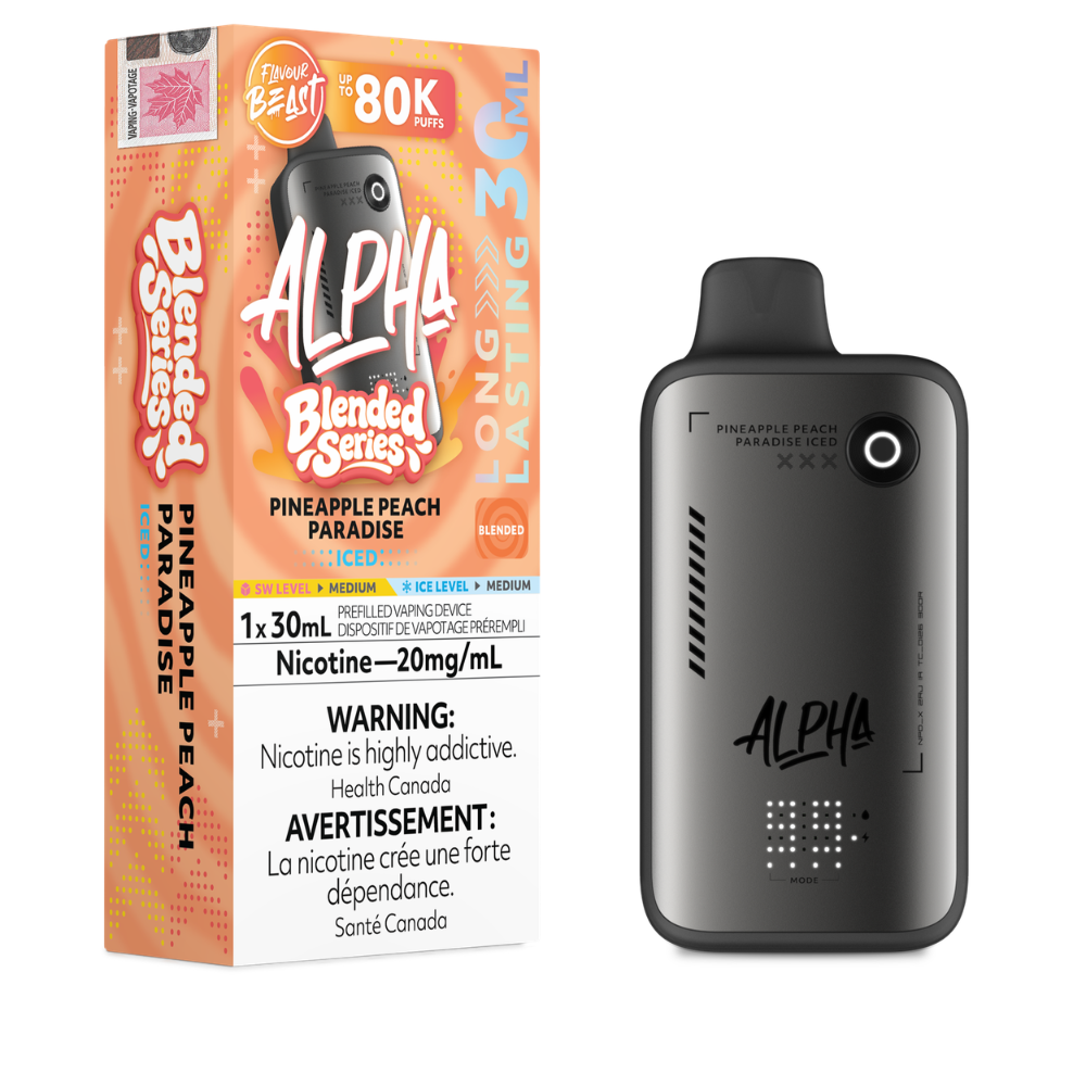 Flavour Beast Alpha Disposable - Blended Series - 80K Puffs - 20mg - 30mL