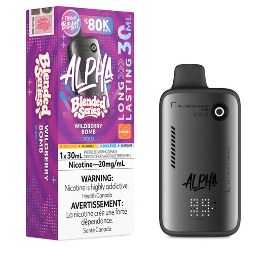 Flavour Beast Alpha Disposable - Blended Series - 80K Puffs - 20mg - 30mL