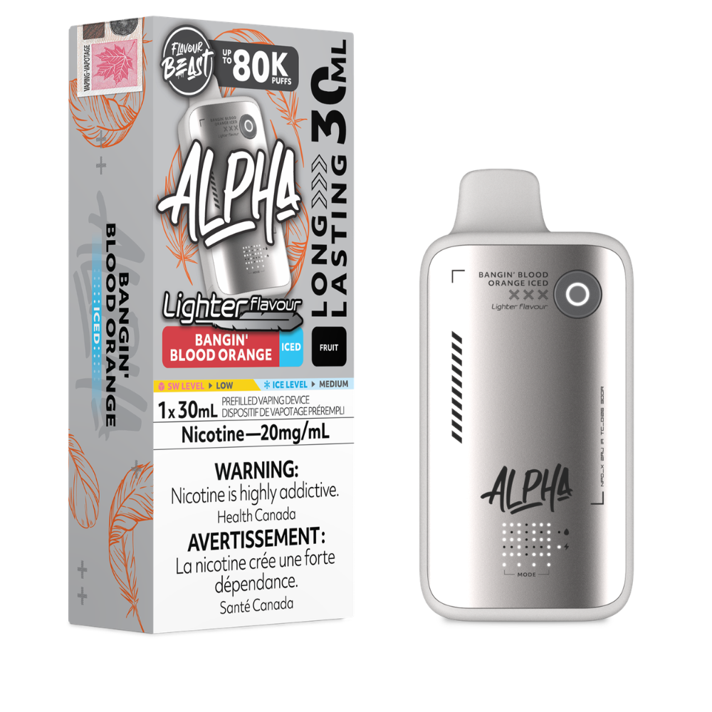 Flavour Beast Alpha Disposable - Light Series - 80K Puffs - 20mg - 30mL