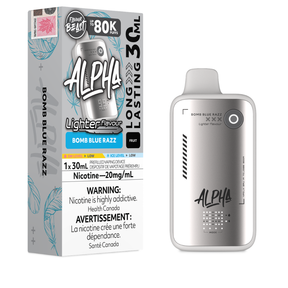 Flavour Beast Alpha Disposable - Light Series - 80K Puffs - 20mg - 30mL