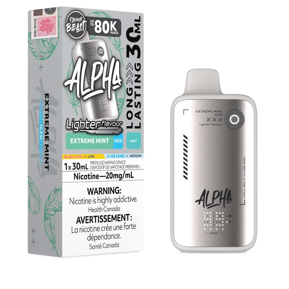 Flavour Beast Alpha Disposable - Light Series - 80K Puffs - 20mg - 30mL
