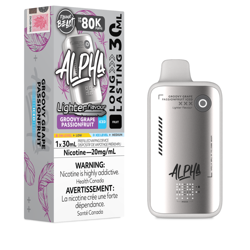 Flavour Beast Alpha Disposable - Light Series - 80K Puffs - 20mg - 30mL