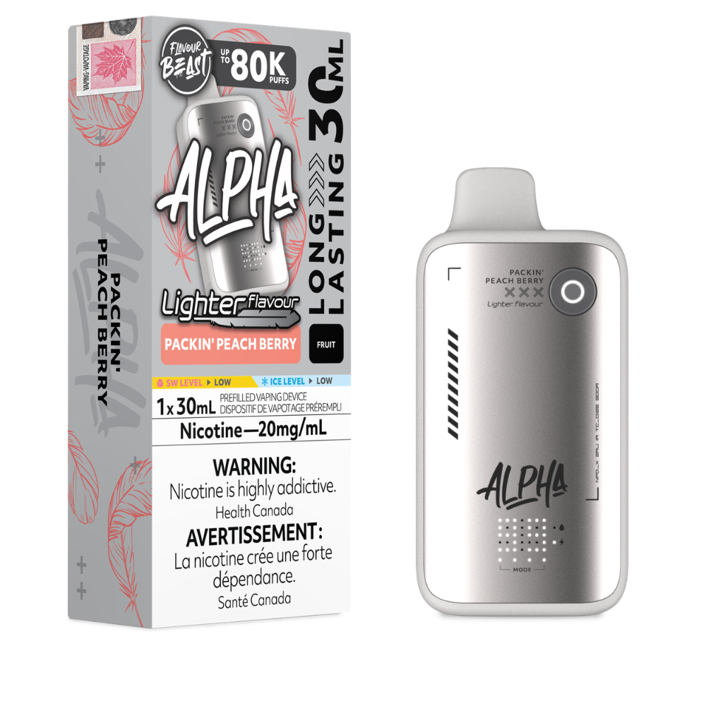Flavour Beast Alpha Disposable - Light Series - 80K Puffs - 20mg - 30mL