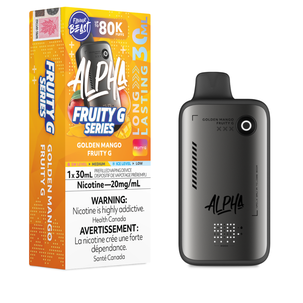 Flavour Beast Alpha Disposable - Fruity G Series - 80K Puffs - 20mg - 30mL