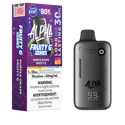 Flavour Beast Alpha Disposable - Fruity G Series - 80K Puffs - 20mg - 30mL