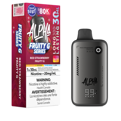 Flavour Beast Alpha Disposable - Fruity G Series - 80K Puffs - 20mg - 30mL