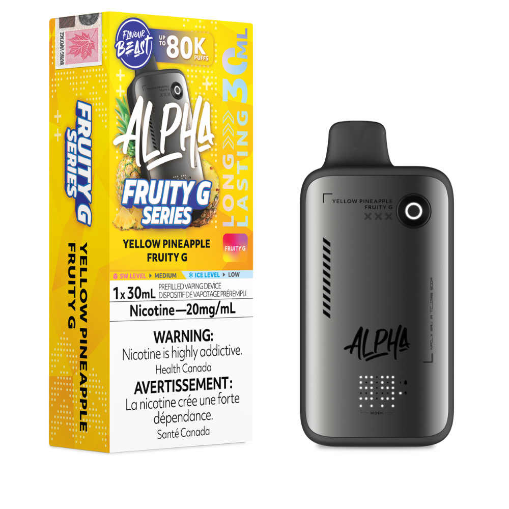 Flavour Beast Alpha Disposable - Fruity G Series - 80K Puffs - 20mg - 30mL