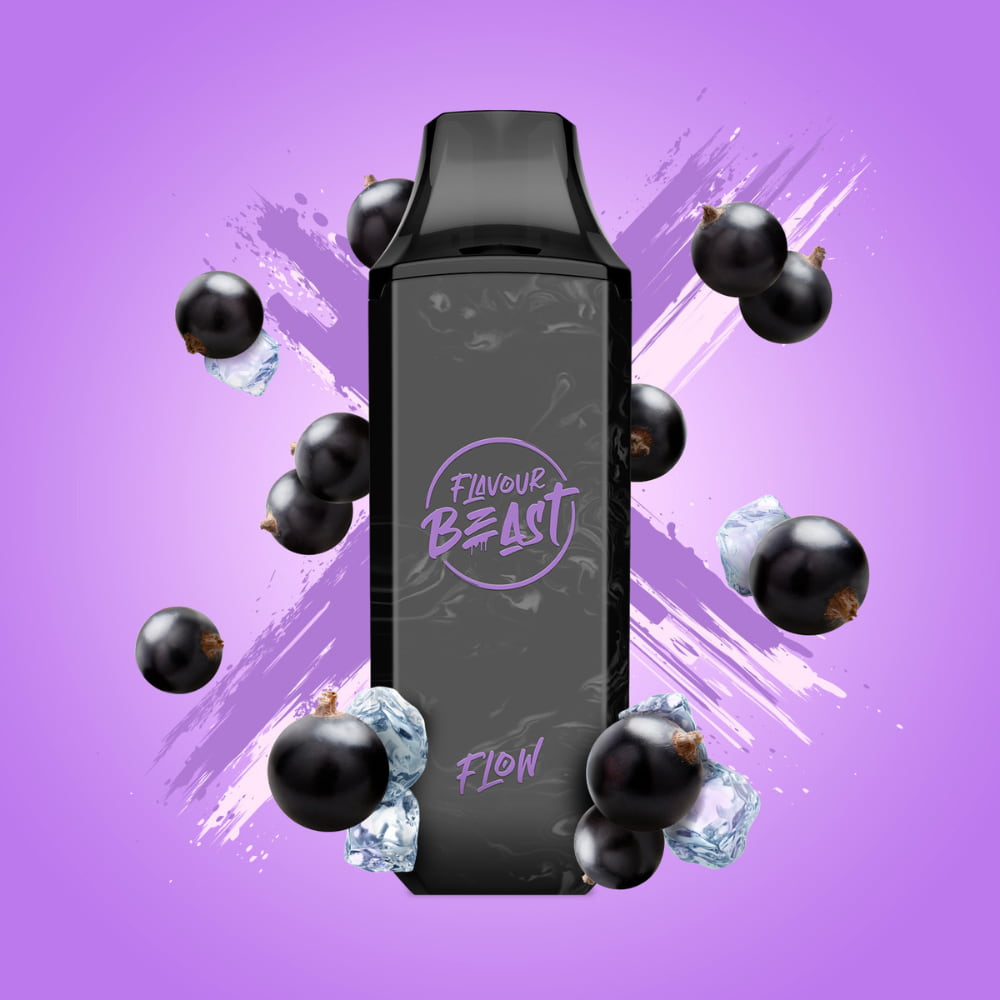 Flavour Beast Flow Bumpin' Blackcurrant Iced 5000 Puffs 20 mg