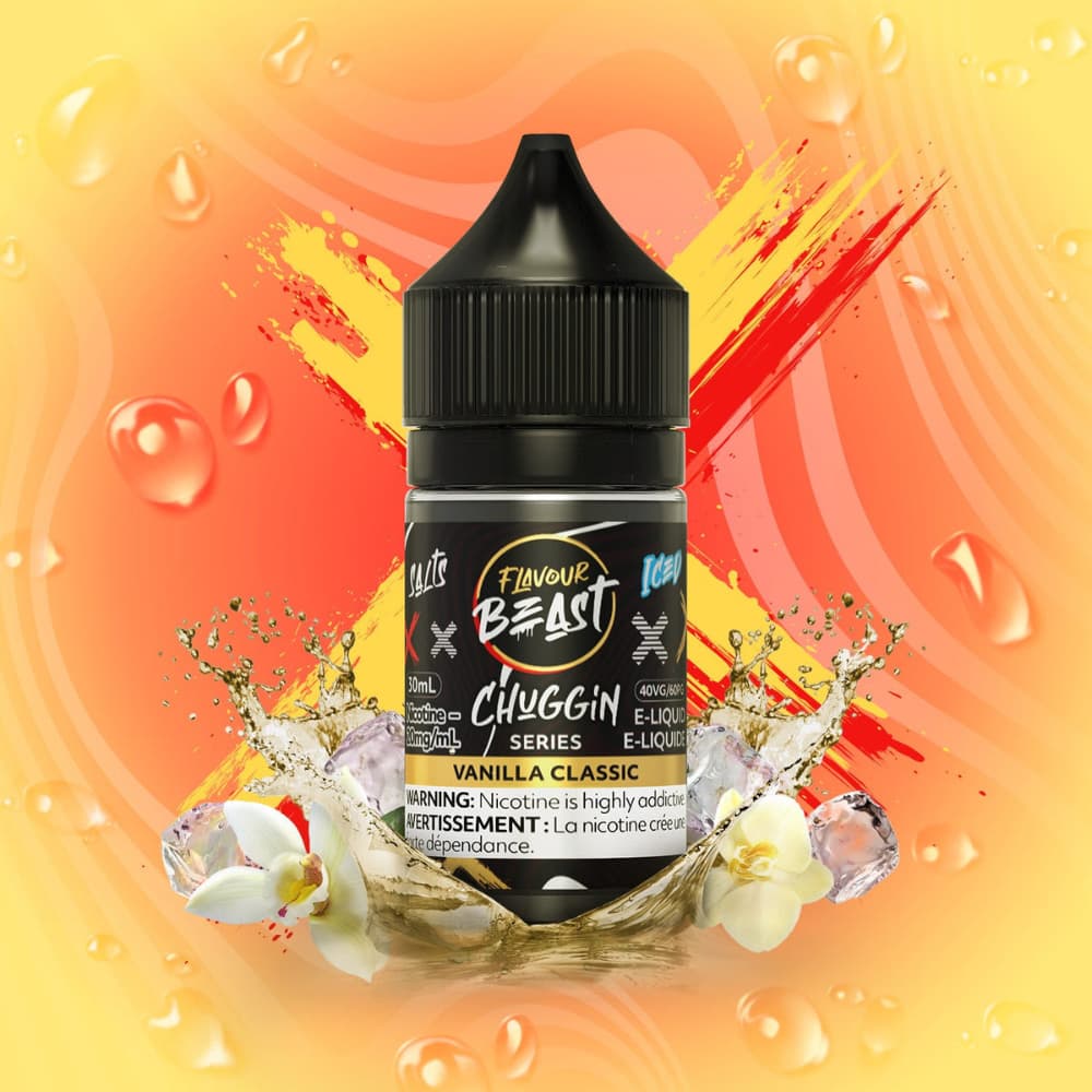 Flavour Beast Salts Iced Chuggin Vanilla Classic 30mL 20mg