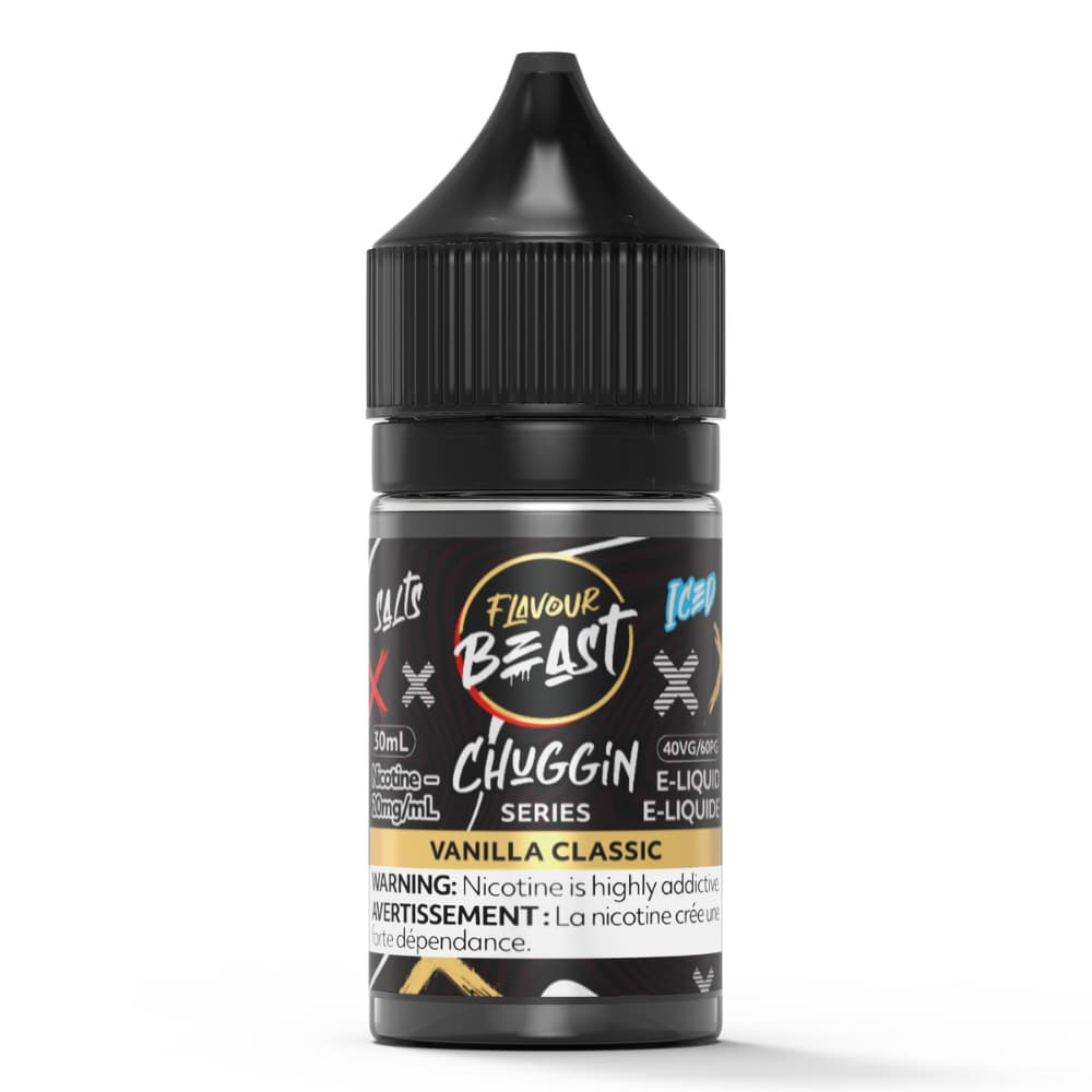 Flavour Beast Salts Iced Chuggin Vanilla Classic 30mL 20mg