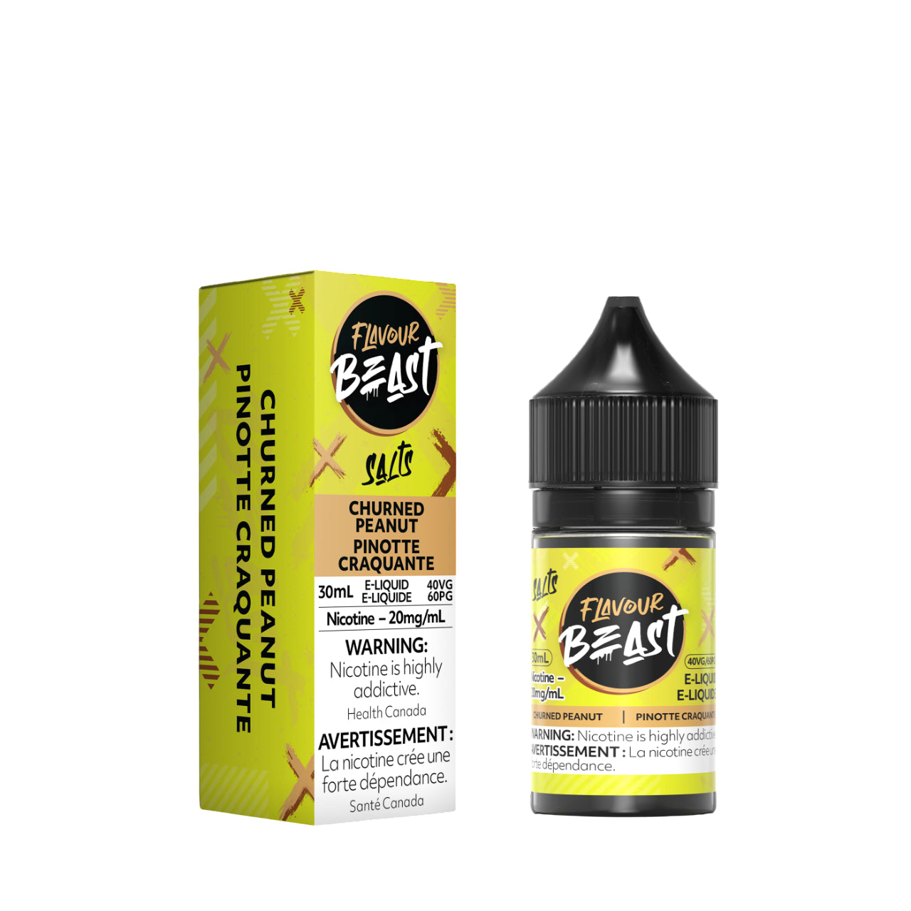 Flavour Beast Iced Salts Churned Peanut 30mL 20mg