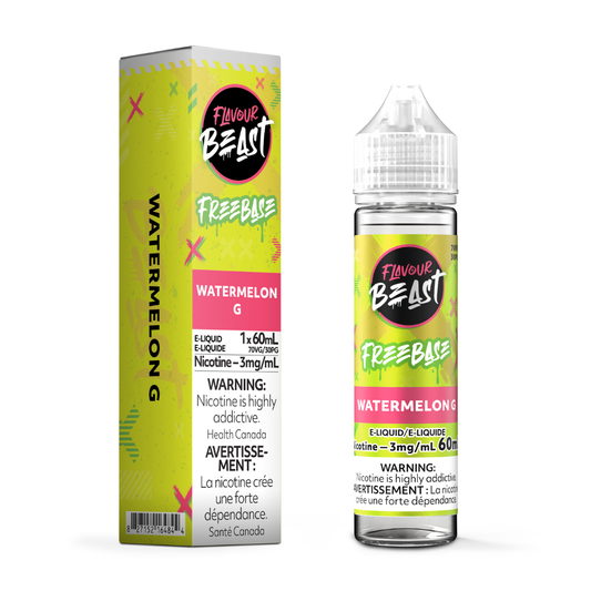 Flavour Beast Freebase Vape Juice - Watermelon G (60ml)