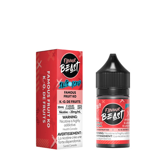 Flavour Beast Salts Iced Famous Fruit KO 30mL 20mg