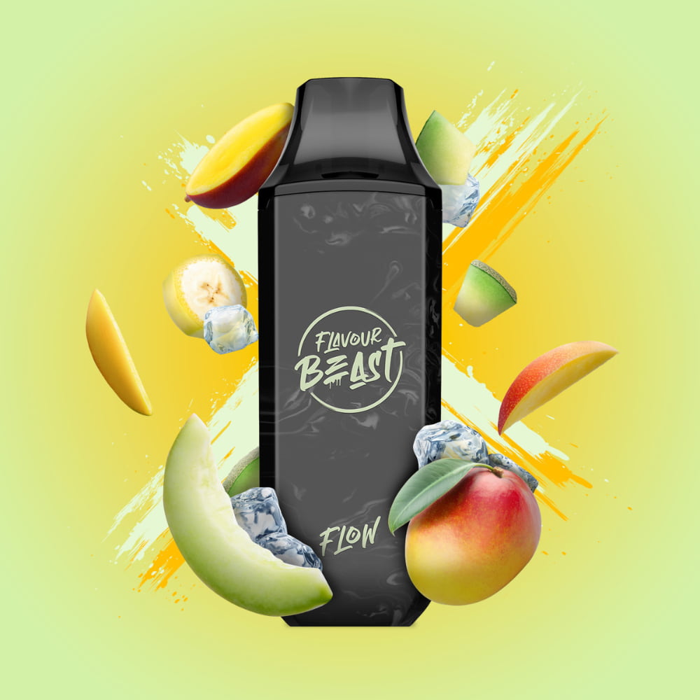 Flavour Beast Flow Hip Honeydew Mango Iced 5000 Puffs 20 mg