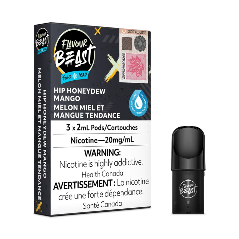 Flavour Beast Hip Honeydew Mango Pods Iced 3 x 2mL 20mg