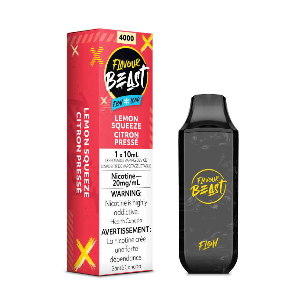 Flavour Beast Flow Lemon Squeeze Iced 5000 Puffs 20mg