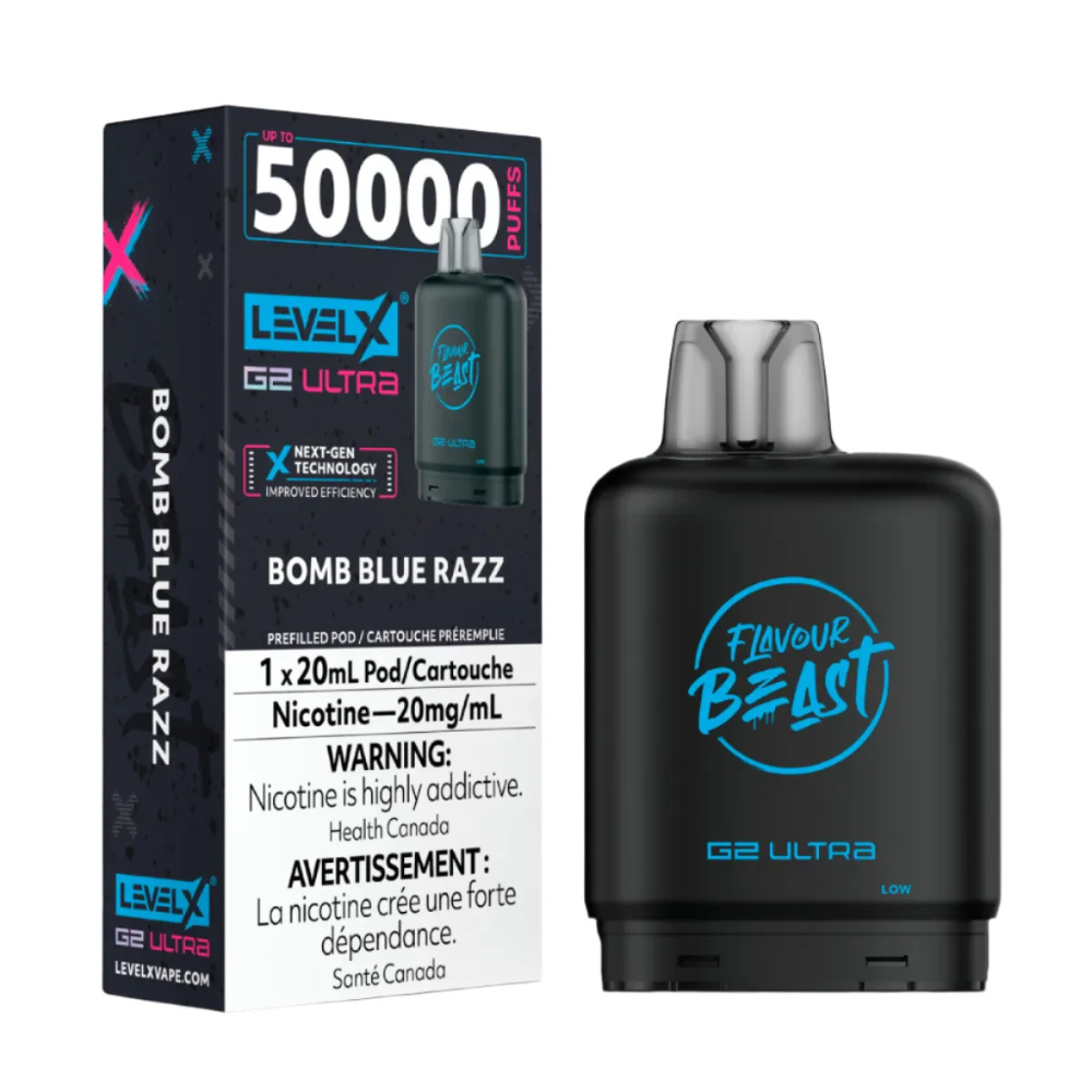 Flavour Beast Level X G2 Ultra - Bomb Blue Razz