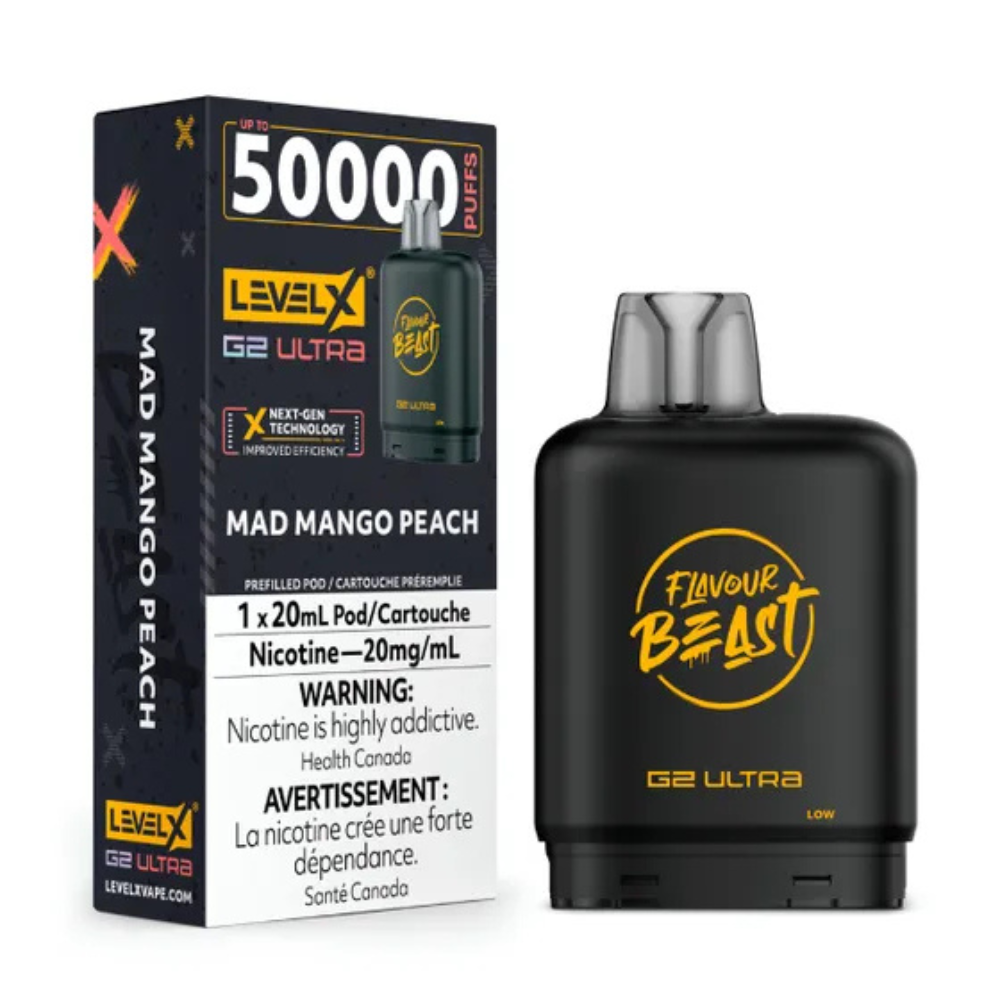 Flavour Beast Level X G2 Ultra - Mad Mango Peach