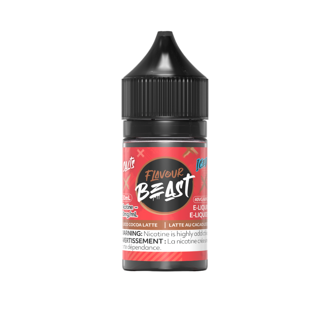 Flavour Beast Salts Iced Loco Cocoa Latte 30mL 20mg