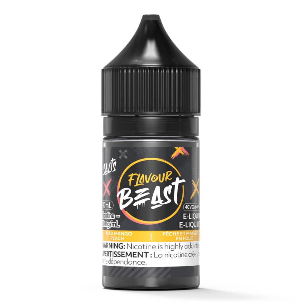 Flavour Beast Salts Mad Mango Peach 30mL 20mg