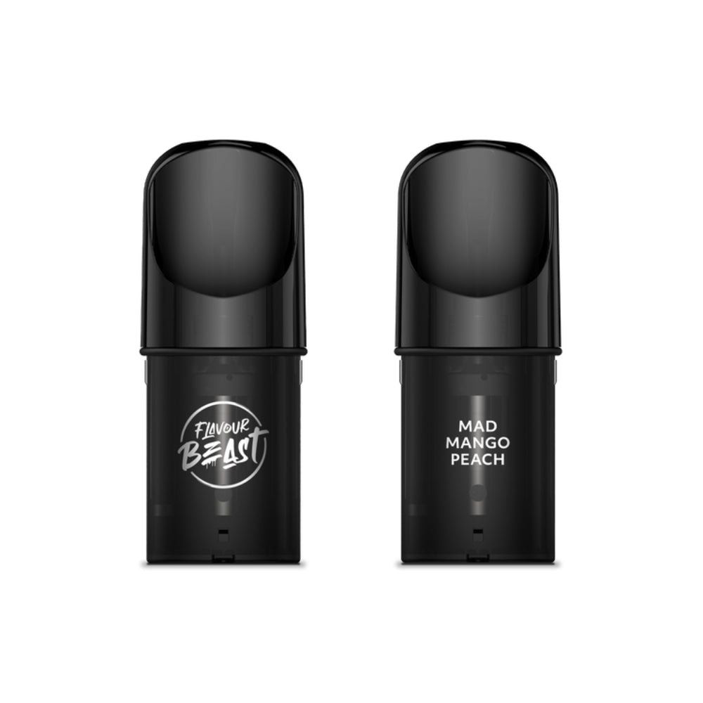 Flavour Beast Mad Mango Peach Pods 3 x 2mL 20mg