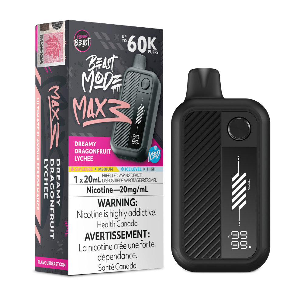 Flavour Beast Mode Max 3 Disposable Vape - 60k Puffs - 20mg - 20ml