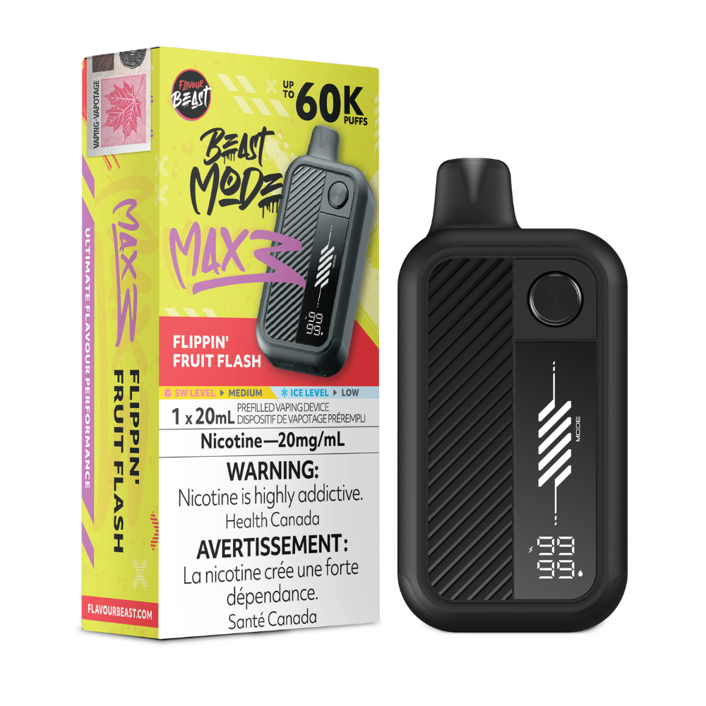 Flavour Beast Mode Max 3 Disposable Vape - 60k Puffs - 20mg - 20ml