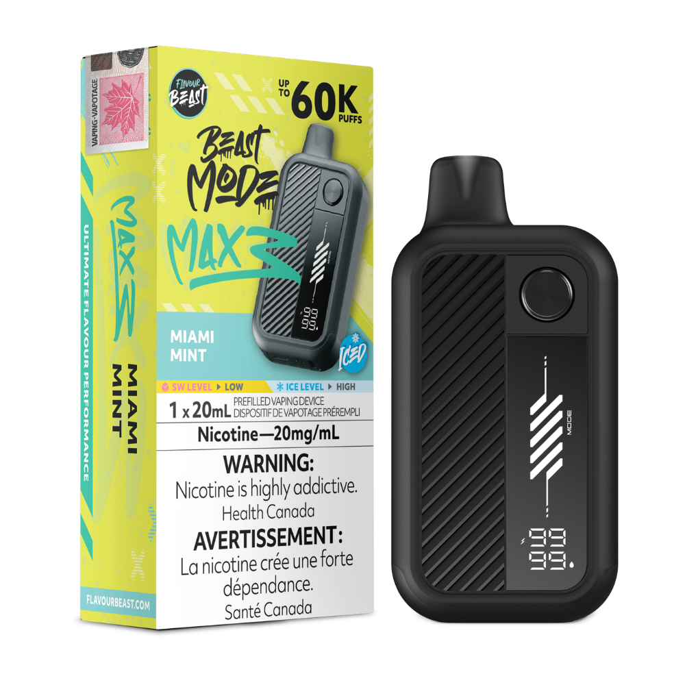 Flavour Beast Mode Max 3 Disposable Vape - 60k Puffs - 20mg - 20ml